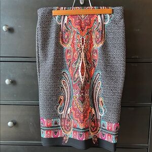 Colorful Paisley Women's Skirt
